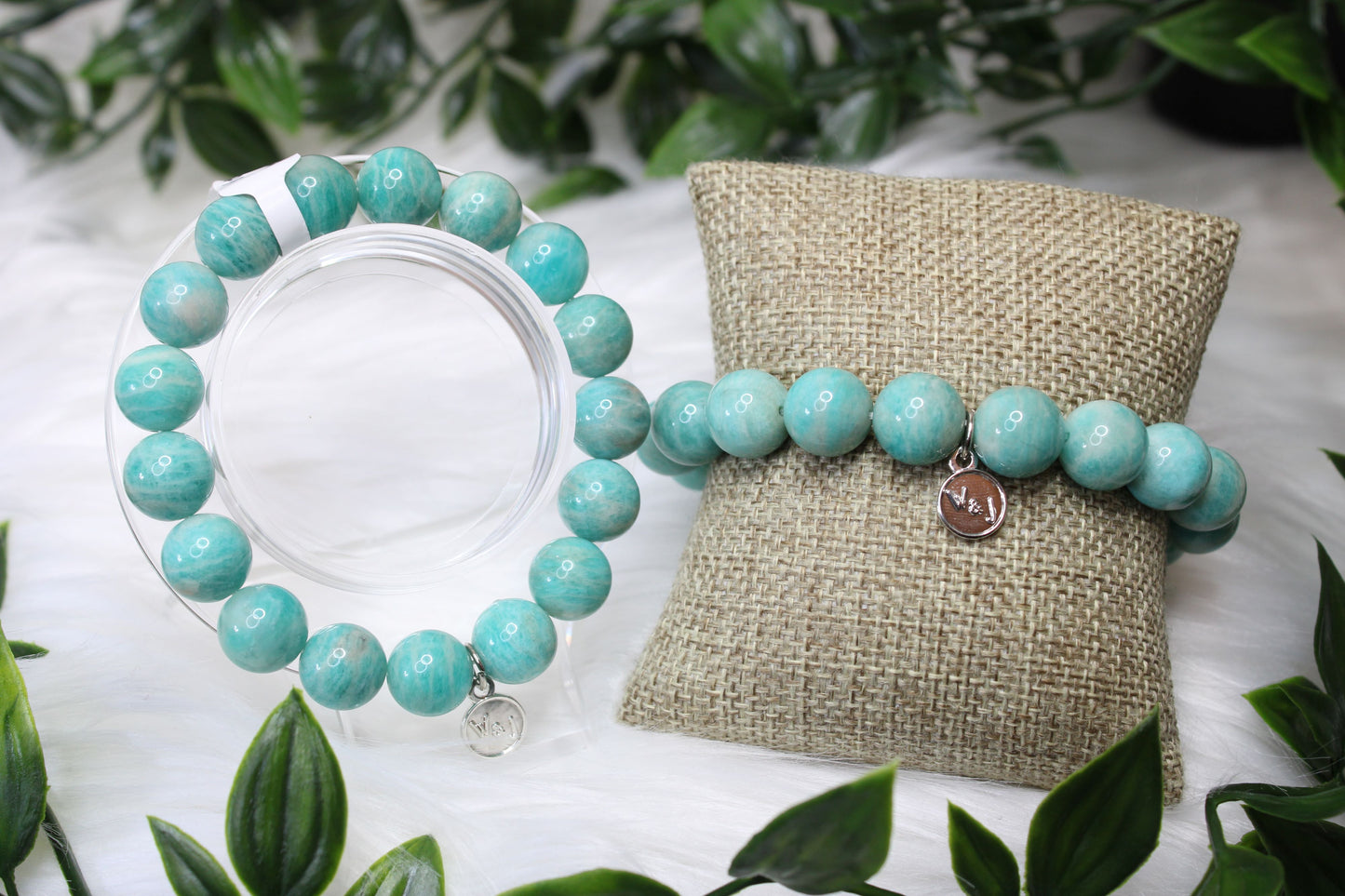 12mm AMAZONITE BRACELET
