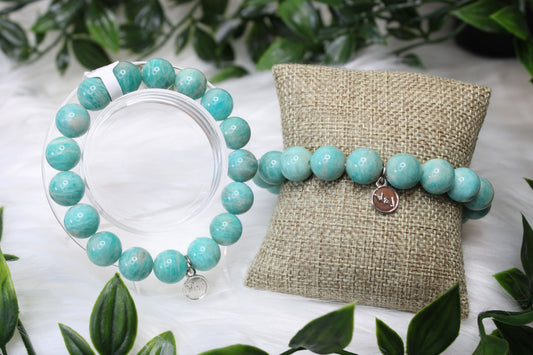 12mm AMAZONITE BRACELET