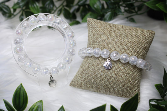 10mm AURA CRACKLE QUARTZ