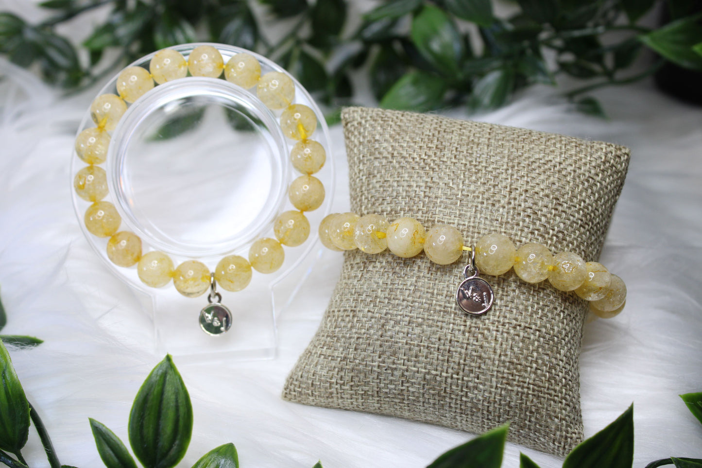 10mm CITRINE BRACELET