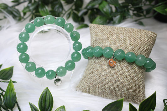 12mm GREEN AVENTURINE BRACELET