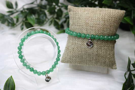 6mm GREEN AVENTURINE BRACELET