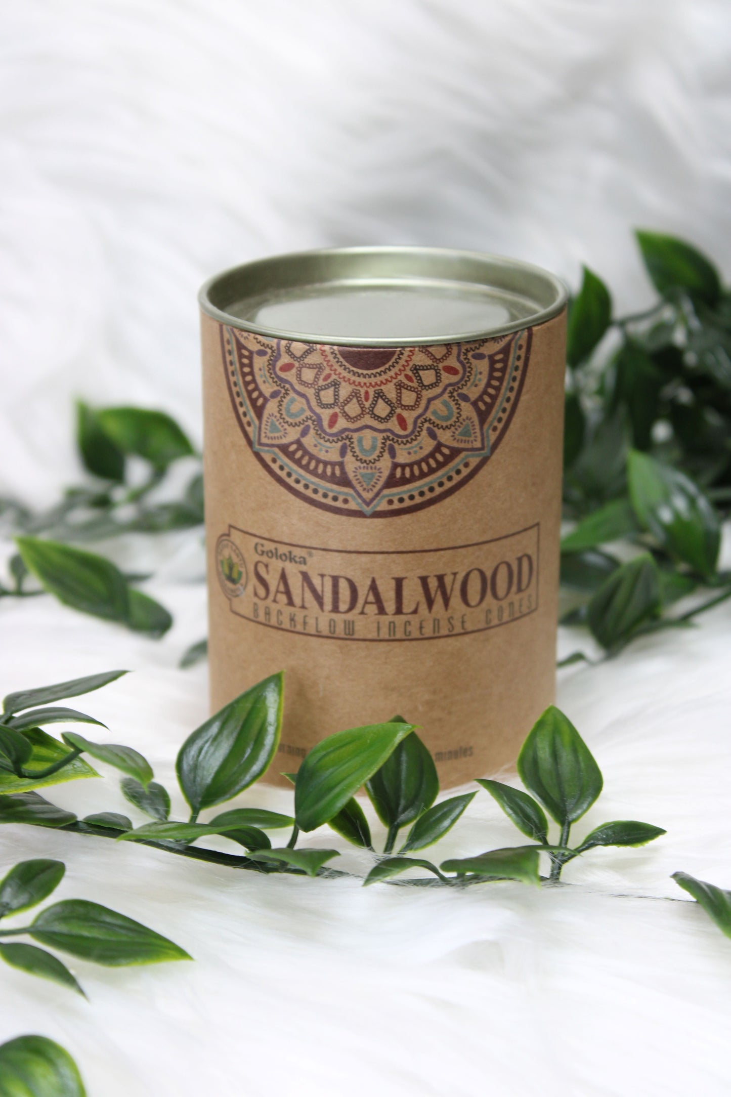 SANDALWOOD BACK FLOW INCENSE CONES