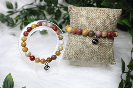 8mm MOOKAITE JASPER BRACELET