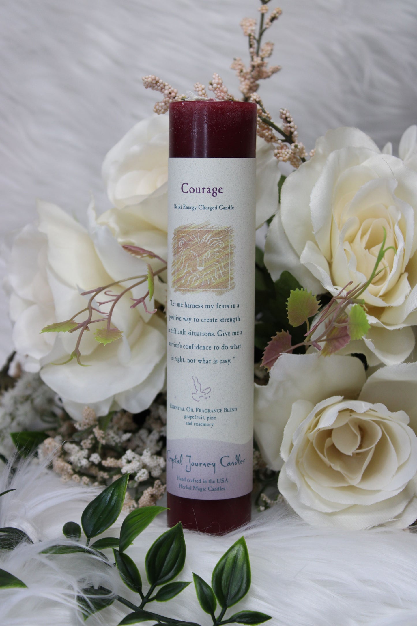 COURAGE PILLAR CANDLE