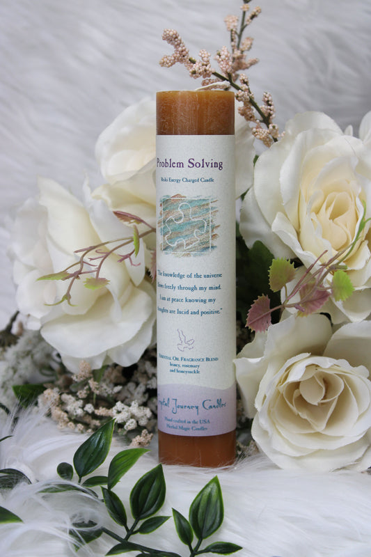 PROBLEM SOLVING PILLAR CANDLE