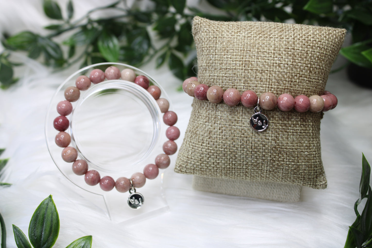 8MM THULITE BRACELET