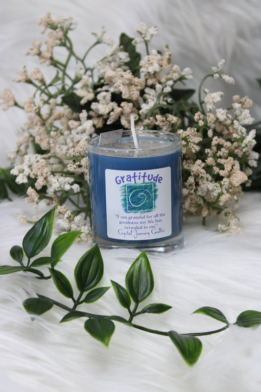 GRATITUDE VOTIVE CANDLE