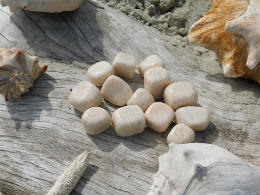 PEACH MOON STONE TUMBLE