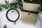 8mm BLACK OBSIDIAN BRACELET