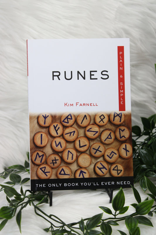 RUNES PLAIN AND SIMPLE BOOK