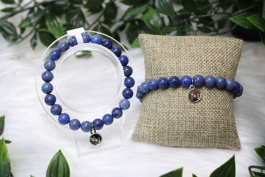 8mm DUMORTIERITE BRACELET