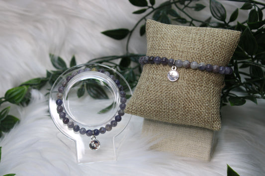 6mm IOLITE BRACELET