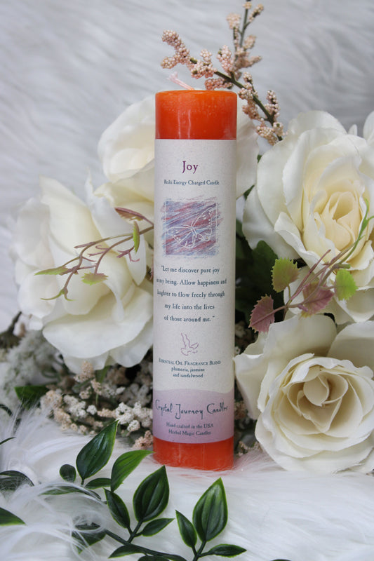 JOY PILLAR CANDLE