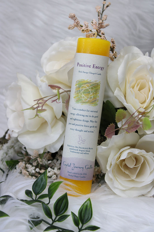 POSITIVE ENERGY PILLAR CANDLE